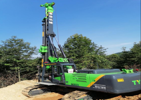 75Kn 20m Hidrolik Borehole Rotary Drilling Rig Machine 26rpm