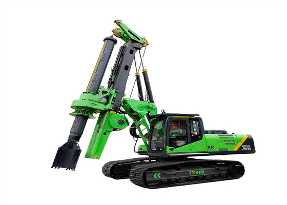 2.8Km / H 3.8L Rig Bor Hidrolik Mekanik Rig Pengeboran Rotary 125KN / M