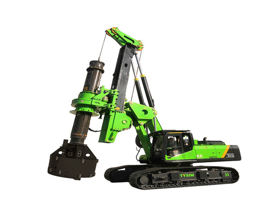 31.2M 6 Sampai 26rmp Bore Pile Low Headroom Piling Rig Mesin Rotary Mini Rotary Drilling Rig