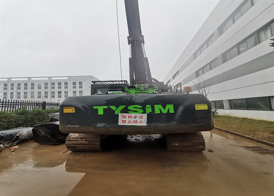 1000mm 1200mm Mesin Bor Perayap Hidrolik 35m Peralatan Mengemudi Tumpukan Bekas