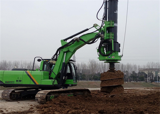 Excavator Bore Pile 50kNm Mini Sheet Pile Driver Pengeboran Mesin Untuk Pekerjaan Konstruksi