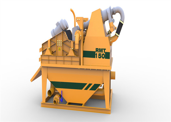 50m3 / H Tangki Pengaduk Portabel Pengeboran Lumpur Desander Slurry Jet Flow Mesin Pengaduk Beton