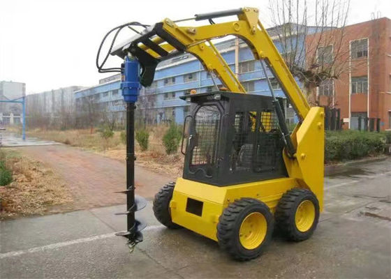 Mini Excavator 80bar 240bar Hydraulic Earth Auger Attachment Rig Ground Hog Earth Drill
